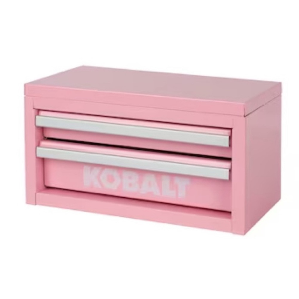 Pink Kobalt mini tool box